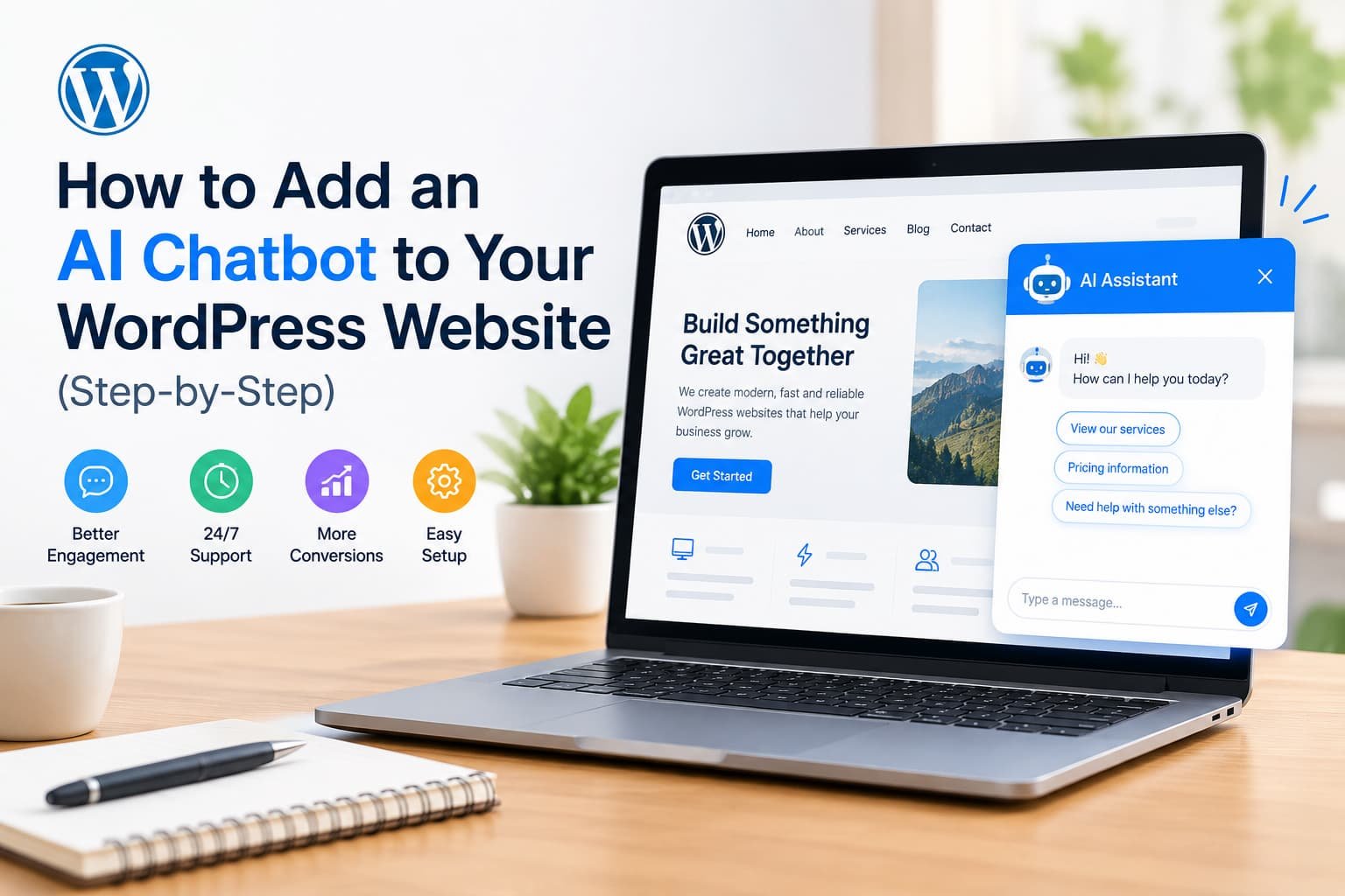 How to Add an AI Chatbot to Your WordPress Website (Step-by-Step)